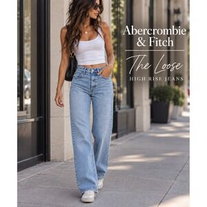 Abercrombie & Fitch The Loose High Rise Jeans | 27